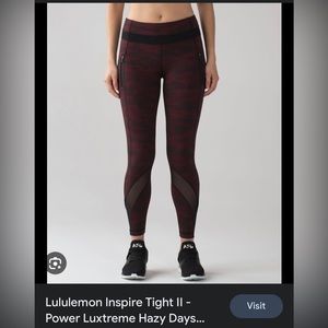 Lululemon inspire tight